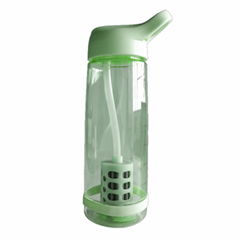 Stylish eco-friendly camping portable plastic sports water bottle