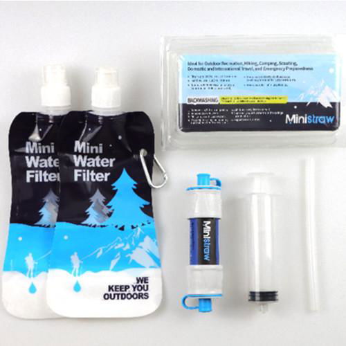 outdoor filter Personal portable water filtration for Three-stage filter 4