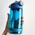 Outdoor mini sports kettle BPA free activated carbon filter 2