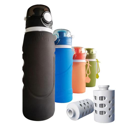 New Style Collapsible Personal Portable Water Filter Bottle For Camping