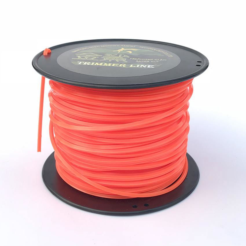 Commercial grade garden nylon mower line 2.4mm/2.7mm/3.0mm Spool trimmer line 2