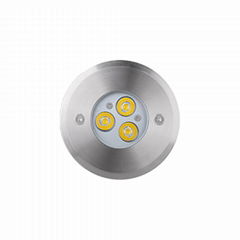 W/6W Underwater light stainless steel