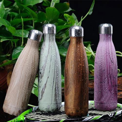 Fashion Eco Double Walled Reusable Water Bottle Vacuum 304 Stainless Steel  2