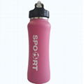 Portable stainless steel motion filter water bottle removes viruses and bacteria 2