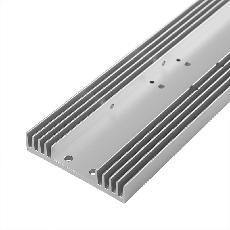 6063 T5 custom made silver/black anodized aluminium alloy heat sink  4