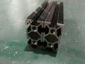 OEM and standard 6063 T5 industrial aluminium t slots for modular structure  2