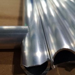  6061 6060 6005 6063 T5 extruded aluminium alloy tubes cut to size for sale