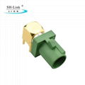 SH-Link FAKRA Automotive Male Right Angle PCB Connector  5