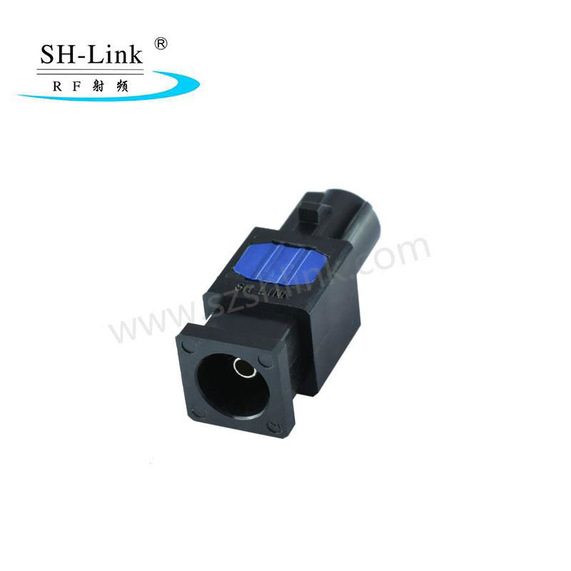 FAKRA Male GPS Antenna Connector SMB Connector for RG174 RG316 2