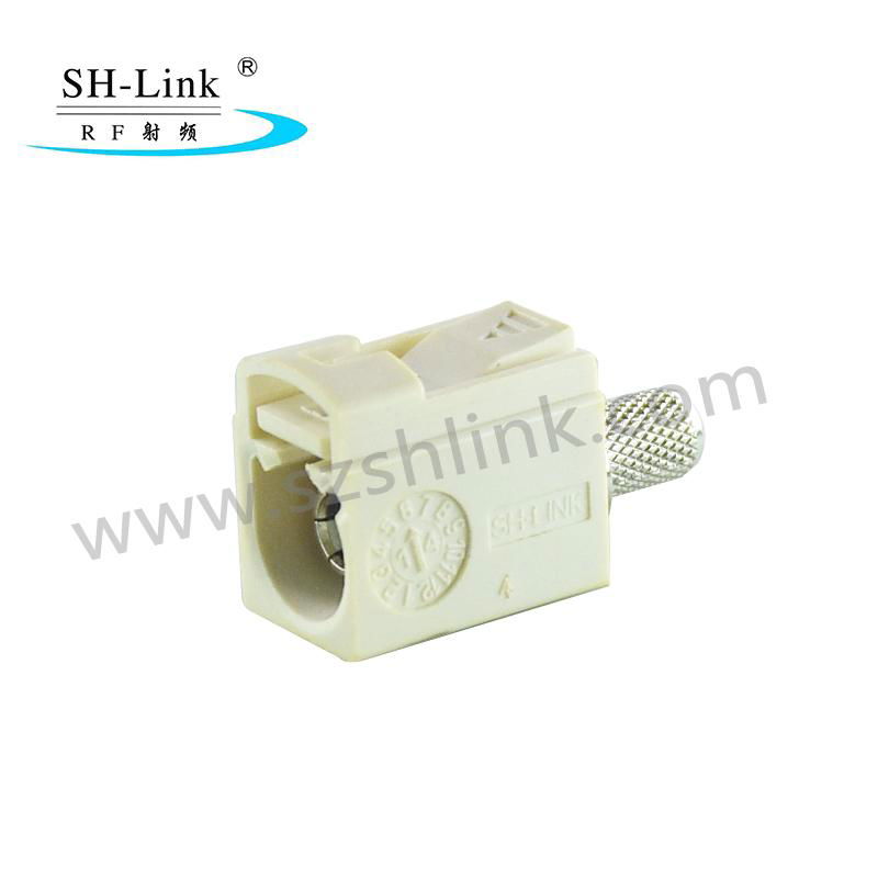 SH-Link Fakra Car Female Jack Connector for RG58Cable 5