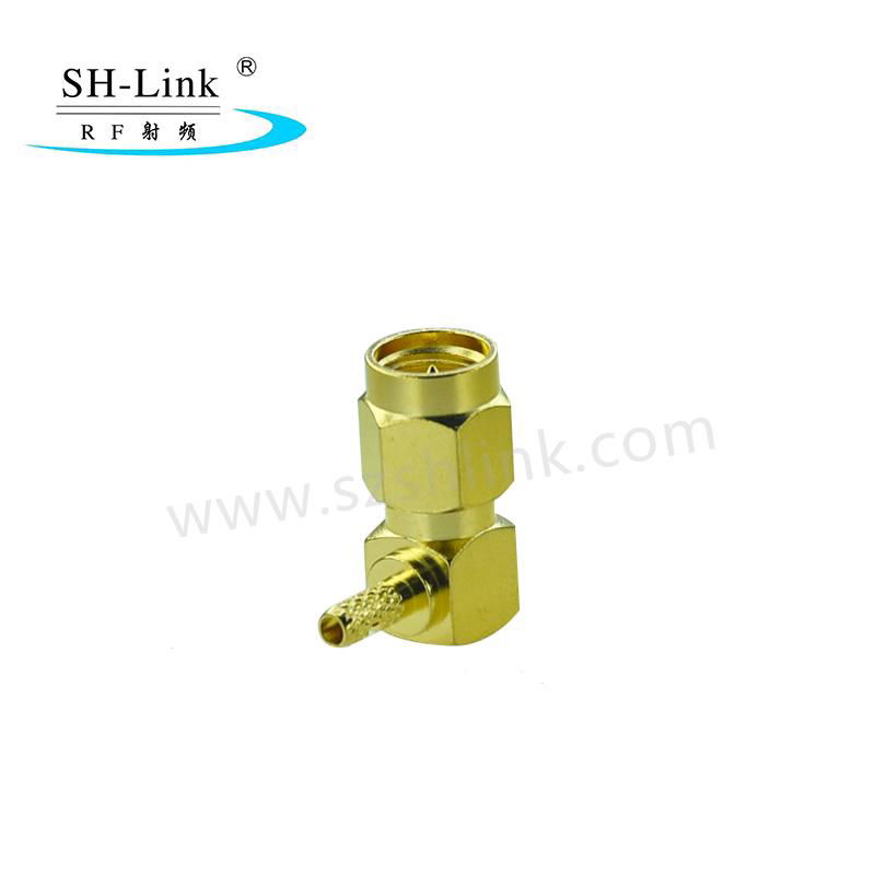 RF Coaxial SMA Male Plug Connector for RG174 RG316 Cable 4