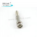 Crimp Compression CCTV SYV-50-3 Male Copper Screw Type BNC Connector for Cable
