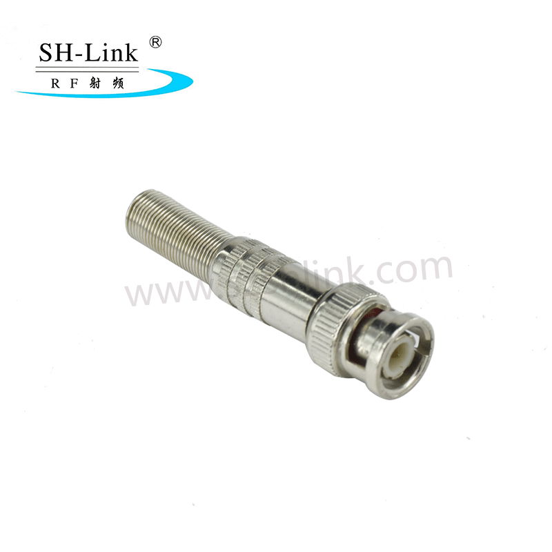 Crimp Compression CCTV SYV-50-3 Male Copper Screw Type BNC Connector for Cable 2