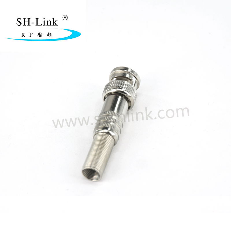 Crimp Compression CCTV SYV-50-3 Male Copper Screw Type BNC Connector for Cable 3