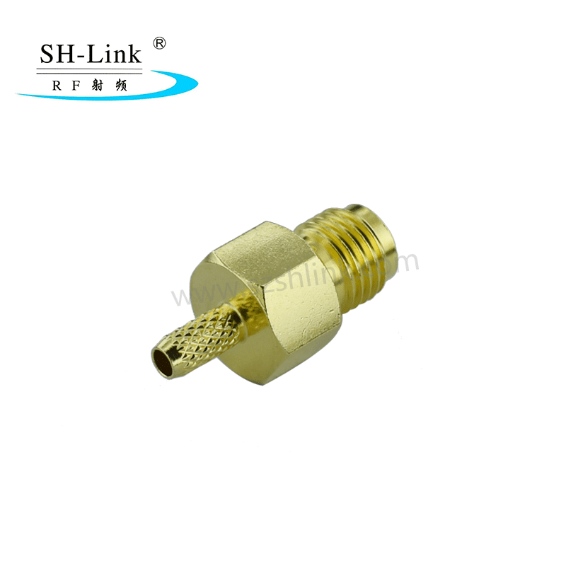 SH-Link SMA母插孔RF连接器适配器直镀金工厂发货 3