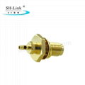 SH-Link SMA母連接器接RG178線鍍金射頻同軸連接器 1