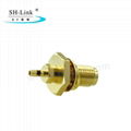 SH-Link SMA Female Connector For RG178 Cable Gold Plated RF Connector 1