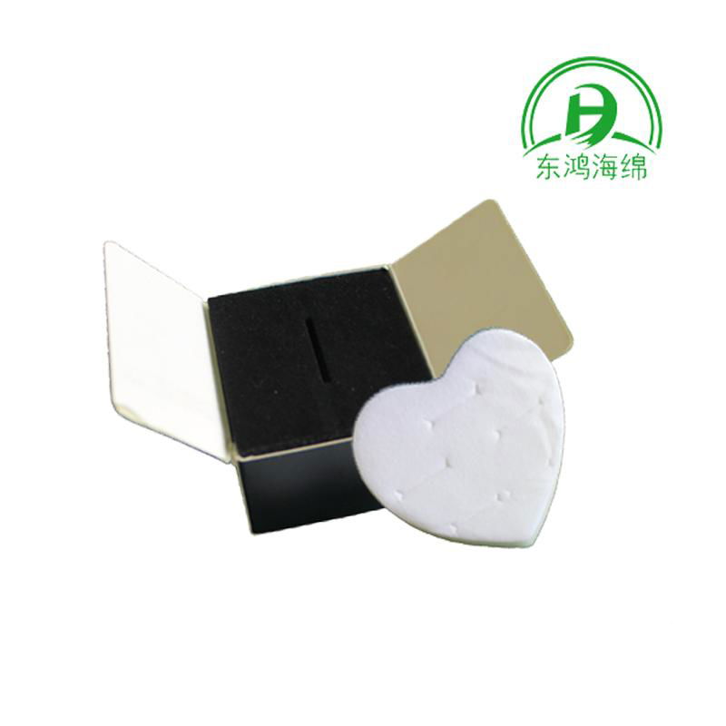 Customized sponge flannel jewelry box composite lining 2