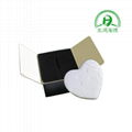 Customized sponge flannel jewelry box composite lining 2