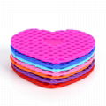 Rubber Silicone Coaster Cup Mat 1