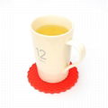  Soft Silicone Coaster Cup Mat Pot Holder 3