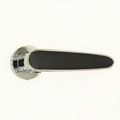 New Modern Italian Design Glossy Door Handle with Round Rose 4