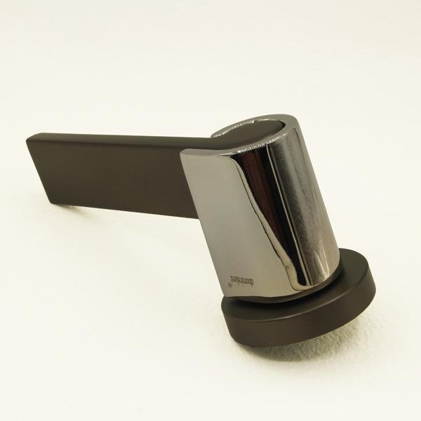 Modern Italian Design Heavy Duty Door Handle with Black Plated Color 5