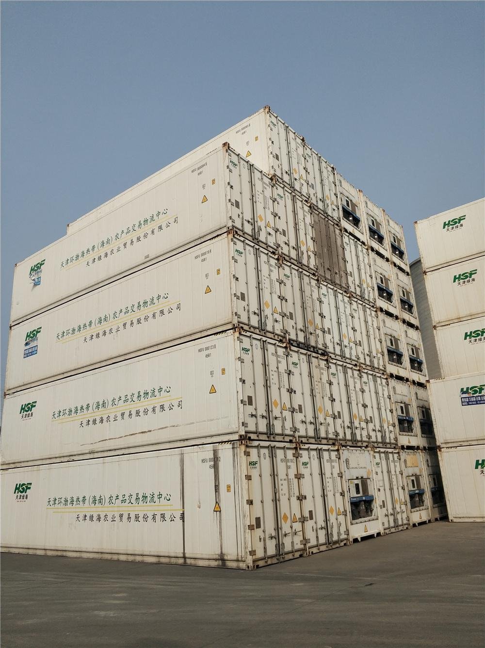 天津港口大量出租出售集装箱可做集装箱房 集装箱改造 2