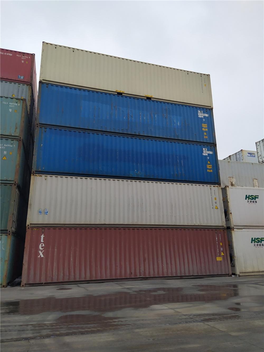 天津北京河北週邊大量海運集裝箱出售SOC箱 5