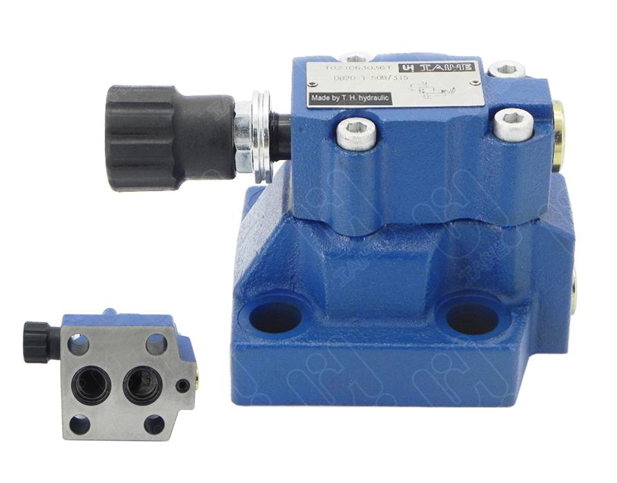 DB/DBW...Pressure Relief Valve, pilot-operated 2