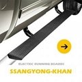 Power smart electric Side Step Running Board LED light blue booth For SsangYong 