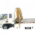 Pickup truck mounted crane hydraulic