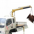 Pickup truck mounted crane hydraulic mini crane 1000 kg