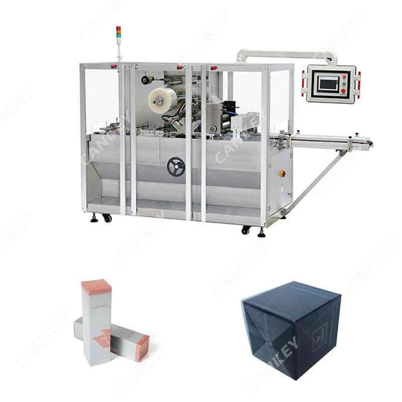 Industrial Cosmetic Box Wrapping Machine, Cellophane Wrapping Machine for Sale