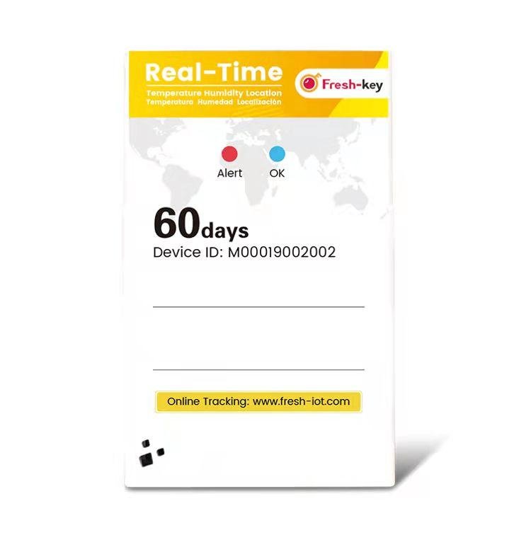Fresh-key temperature data logger |real-time|No software required |Single use 