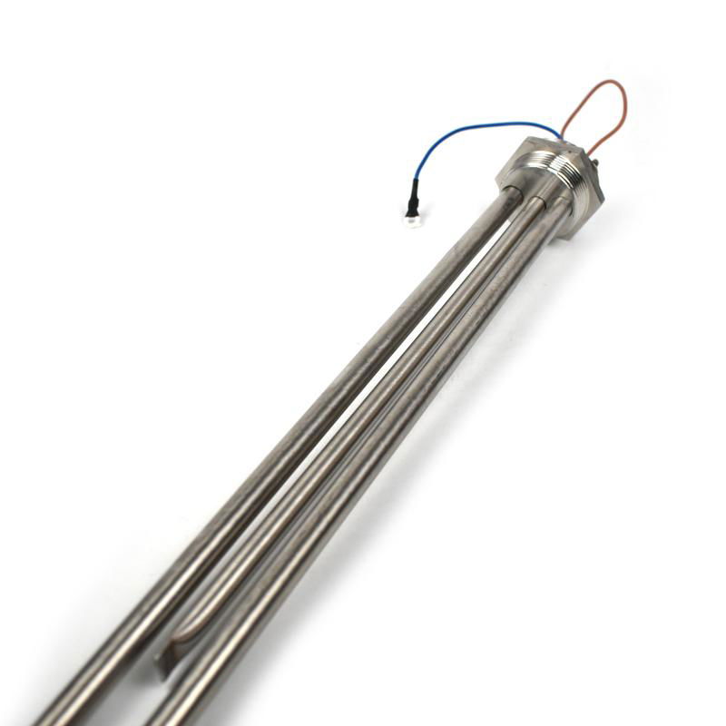 12*600Mm 230V 4500W Industrial Electric Flange Tubular Immersion Heater 5