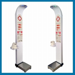 ultrasonic body height weight scale, coin operation vending machine