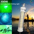 12V 300W Underwater Fishing Light Lure Bait Finder Night Fishing Light