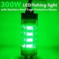 DC12-24V 250W LED Underwater Night Fishing Boat Light Fishing Lure with SUS Cage