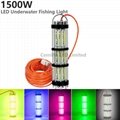 220-240V 1500W LED Green Night Fishing Lures Attracting Squid Fishing Lamp Light