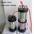 2600W 15M Double Colors Night fishing LED Bait light Fishing Lure Lamp