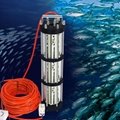 100M Wire 4000W Deep Drop Underwater LED Fishing Light Ocean Night Fishing Light