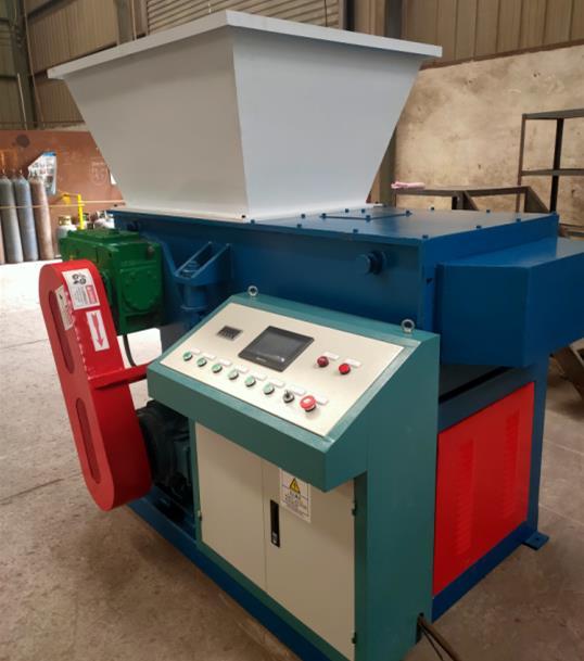 Single Shaft Hard Plastic Block Shredder Machine