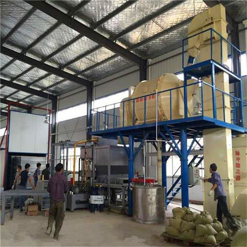 Expanded Perlite Insulation Wall Slab Board Making Machine