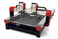 waterjet cutting machine glass stone alloy metal  1