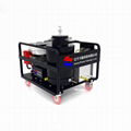 flammable and explosive goods oil tank portable water jet cutting machine