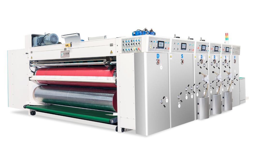 Automatic Flexo Printing Slotting Die cutting Machine 2