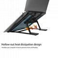 Adjustable Aluminium Vertical Foldable Laptop Stand Portable 4