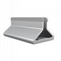 Wholesale metal multi adjustable high quality aluminum Vertical Laptop Stand