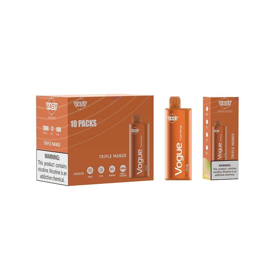 VASY Vogue 7000 Puffs Disposable Vape with Display 3